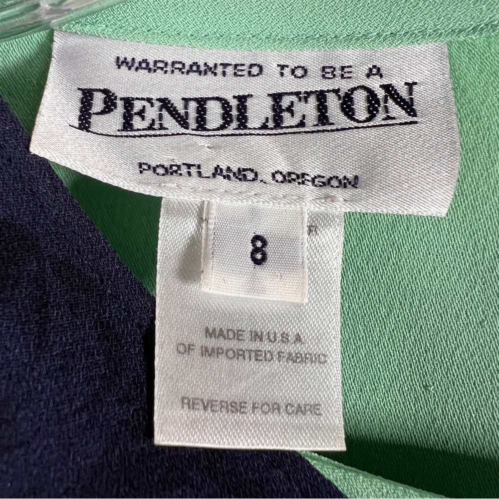 Pendleton 3pc Set. Jacket,Shell & Skirt. Navy, Li… - image 2
